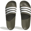 image:imageadidas Unisex Adult Adilette Shower SlideOlive StrataWhiteOlive Strata