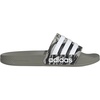 image:imageadidas Unisex Adult Adilette Shower SlideSilver PebbleSilver PebbleWhite