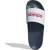 image:imageadidas Unisex Adult Adilette Shower SlideWhiteBetter ScarletTeam Navy Blue