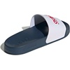 image:imageadidas Unisex Adult Adilette Shower SlideWhiteBetter ScarletTeam Navy Blue