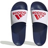 image:imageadidas Unisex Adult Adilette Shower SlideWhiteBetter ScarletVictory Blue