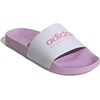 image:imageadidas Unisex Adult Adilette Shower SlideWhiteBliss PinkBliss Lilac