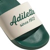 image:imageadidas Unisex Adult Adilette Shower SlideWonder WhiteCollegiate GreenCollegiate Green