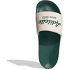 image:imageadidas Unisex Adult Adilette Shower SlideWonder WhiteCollegiate GreenCollegiate Green