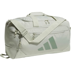 image:imageadidas Defender 5 Duffel Bag for Sports Gym and Travel BlackSilver Metallic OSFAHalo GreenSilver Green