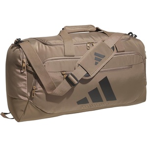 image:imageadidas Defender 5 Duffel Bag for Sports Gym and Travel BlackSilver Metallic OSFAKhaki SixBlack