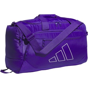 image:imageadidas Defender 5 Duffel Bag for Sports Gym and Travel BlackSilver Metallic OSFAPure PurpleWhite