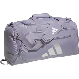 image:imageadidas Defender 5 Duffel Bag for Sports Gym and Travel BlackSilver Metallic OSFASlate GreySilver Metallic