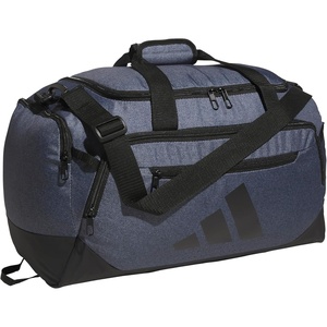 image:imageadidas Defender 5 Duffel Bag for Sports Gym and Travel BlackSilver Metallic OSFATwill Onix GreyBlack