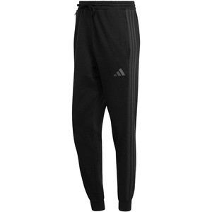 image:imageadidas Mens Essentials 3Stripes Fleece PantsBlackCarbon
