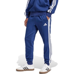 image:imageadidas Mens Essentials 3Stripes Fleece PantsDark BlueWhite