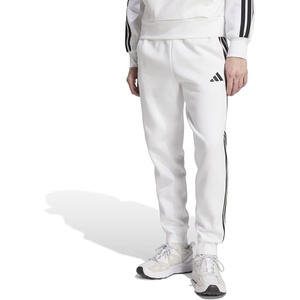 image:imageadidas Mens Essentials 3Stripes Fleece PantsWhiteBlack