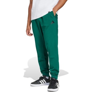 image:imageadidas Mens Essentials FeelCozy Fleece PantsCollegiate GreenBlack