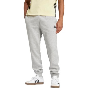 image:imageadidas Mens Essentials FeelCozy Fleece PantsMedium Grey HeatherBlack