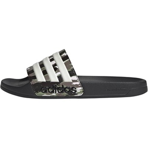 image:imageadidas Unisex Adult Adilette Shower SlideBlackAluminaTent Green