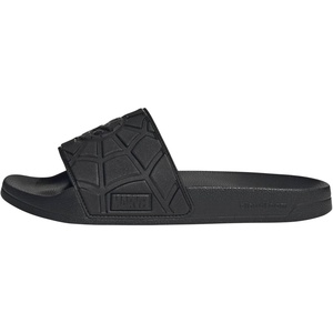 image:imageadidas Unisex Adult Adilette Shower SlideBlackBlackBlackSpiderman