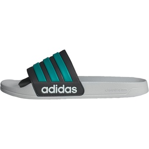 image:imageadidas Unisex Adult Adilette Shower SlideBlackPure TealGrey