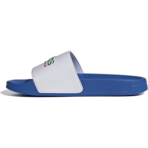 image:imageadidas Unisex Adult Adilette Shower SlideBright RoyalWhiteTeam Green