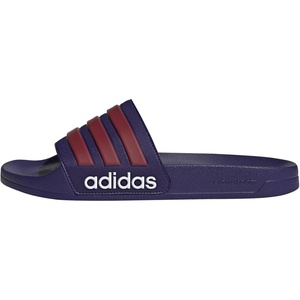 image:imageadidas Unisex Adult Adilette Shower SlideCollegiate PurpleTeam Victory RedWhite