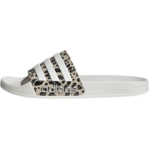 image:imageadidas Unisex Adult Adilette Shower SlideCrystal LinenWhiteKhaki