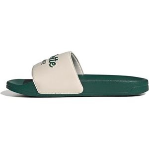 image:imageadidas Unisex Adult Adilette Shower SlideWonder WhiteCollegiate GreenCollegiate Green