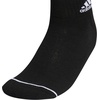 image:imageadidas Cushioned Sport High Quarter Socks 3Pairs Durable amp ComfortableBlackWhite3stripe3