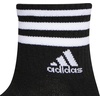 image:imageadidas Cushioned Sport High Quarter Socks 3Pairs Durable amp ComfortableBlackWhite3stripe3