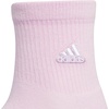 image:imageadidas Cushioned Sport High Quarter Socks 3Pairs Durable amp ComfortableOrchid Fusion PurpleCool Light HeatherWhite2