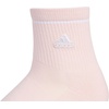 image:imageadidas Cushioned Sport High Quarter Socks 3Pairs Durable amp ComfortableSandy PinkPreloved Ink BlueWhite2