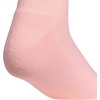 image:imageadidas Cushioned Sport High Quarter Socks 3Pairs Durable amp ComfortableSemi Pink SparkGreyWhite3stripe3