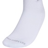 image:imageadidas Cushioned Sport High Quarter Socks 3Pairs Durable amp ComfortableWhiteClear Onix Grey2