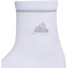 image:imageadidas Cushioned Sport High Quarter Socks 3Pairs Durable amp ComfortableWhiteClear Onix Grey2