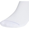 image:imageadidas Cushioned Sport High Quarter Socks 3Pairs Durable amp ComfortableWhiteClear Onix GreyViolet Tone Purple3stripe3