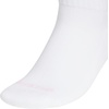 image:imageadidas Cushioned Sport High Quarter Socks 3Pairs Durable amp ComfortableWhiteClear PinkGrey3