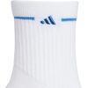 image:imageadidas Cushioned Sport High Quarter Socks 3Pairs Durable amp ComfortableWhiteRay BlueGrey3