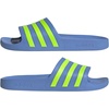 image:imageadidas Mens Adilette Aqua Slide Casual Sandals Casual  BlackBlue FusionLucid LemonBlue Fusion