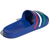 image:imageadidas Mens Adilette Aqua Slide Casual Sandals Casual  BlackBold BlueGreenWhite