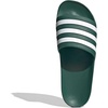 image:imageadidas Mens Adilette Aqua Slide Casual Sandals Casual  BlackCollegiate GreenWhiteCollegiate Green