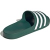 image:imageadidas Mens Adilette Aqua Slide Casual Sandals Casual  BlackCollegiate GreenWhiteCollegiate Green