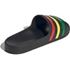 image:imageadidas Mens Adilette Aqua Slide Casual Sandals Casual  BlackCore BlackGreenPure Ruby