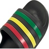 image:imageadidas Mens Adilette Aqua Slide Casual Sandals Casual  BlackCore BlackGreenPure Ruby
