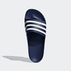 image:imageadidas Mens Adilette Aqua Slide Casual Sandals Casual  BlackDark BlueWhiteDark Blue