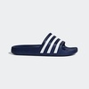 image:imageadidas Mens Adilette Aqua Slide Casual Sandals Casual  BlackDark BlueWhiteDark Blue