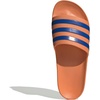 image:imageadidas Mens Adilette Aqua Slide Casual Sandals Casual  BlackDusky OrangeTeam Royal BlueDusky Orange