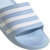 image:imageadidas Mens Adilette Aqua Slide Casual Sandals Casual  BlackGlow BlueWhiteGlow Blue