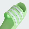 image:imageadidas Mens Adilette Aqua Slide Casual Sandals Casual  BlackGreen SparkWhiteGreen Spark