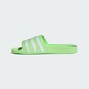 image:imageadidas Mens Adilette Aqua Slide Casual Sandals Casual  BlackGreen SparkWhiteGreen Spark