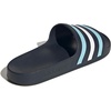 image:imageadidas Mens Adilette Aqua Slide Casual Sandals Casual  BlackNight NavyIcey BlueWhite