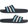 image:imageadidas Mens Adilette Aqua Slide Casual Sandals Casual  BlackNight NavyIcey BlueWhite