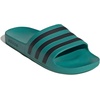 image:imageadidas Mens Adilette Aqua Slide Casual Sandals Casual  BlackPure TealBlackPure Teal